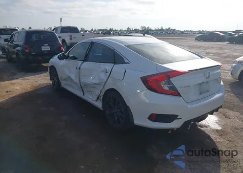 2020 Honda Civic Sport from USA, damaged, VIN 19XFC2F82LE017338
